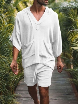 Enkel Skjorta Casual Sommaroutfit