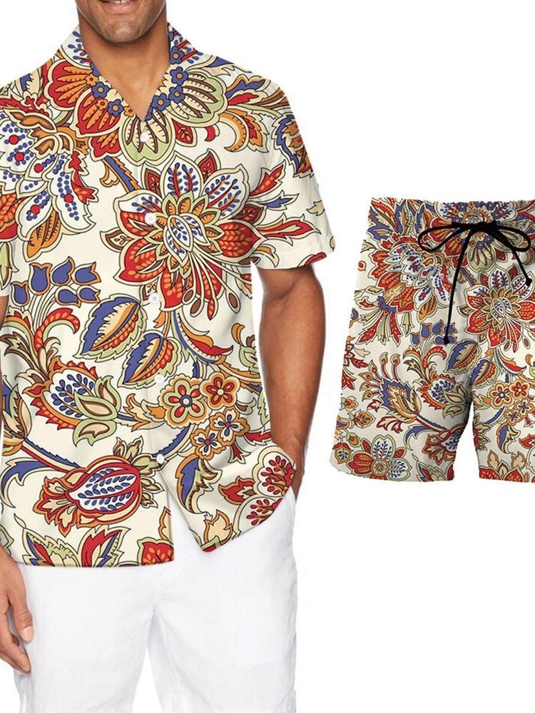Hot Rea Byxor Casual Print Sommar Outfit