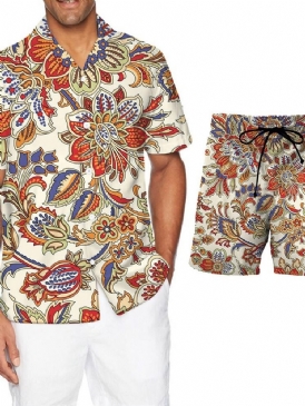 Hot Rea Byxor Casual Print Sommar Outfit