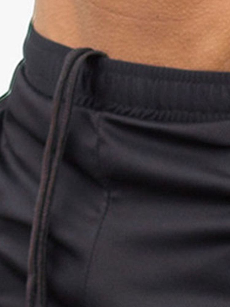 Män Letter Shorts Löpsport Byxor