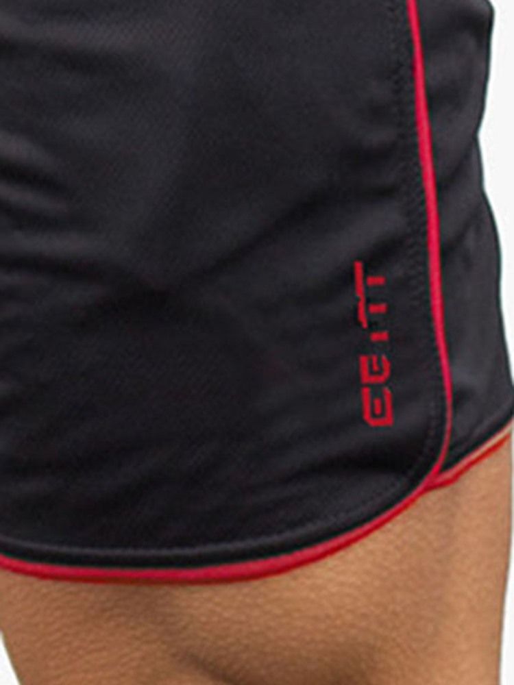 Män Letter Shorts Löpsport Byxor