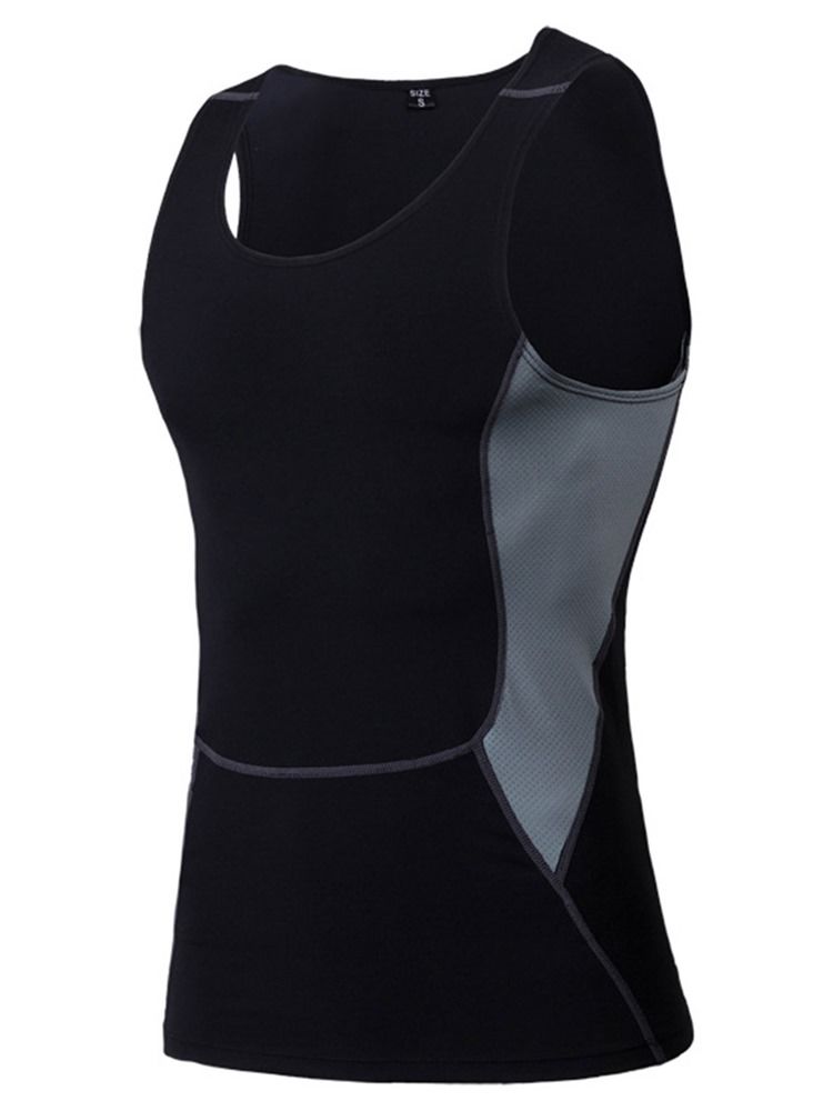 Polyester Color Block Running Pullover Sportlinnen