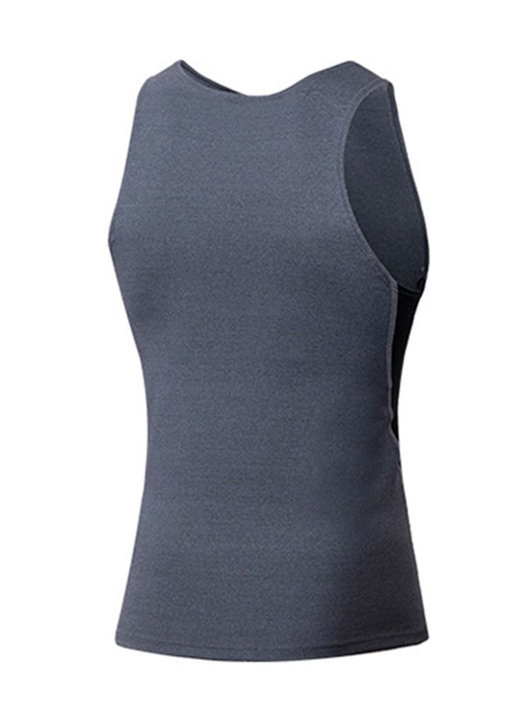 Polyester Color Block Running Pullover Sportlinnen