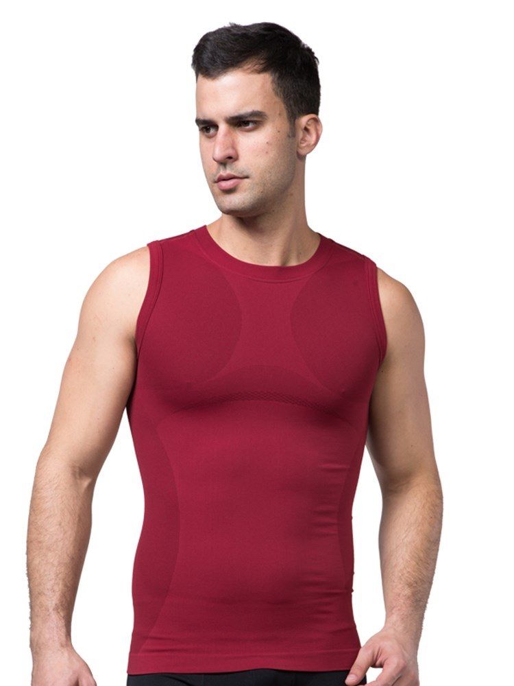 Seamless Quick Dry Outdoor Sports Vest Topp För Män