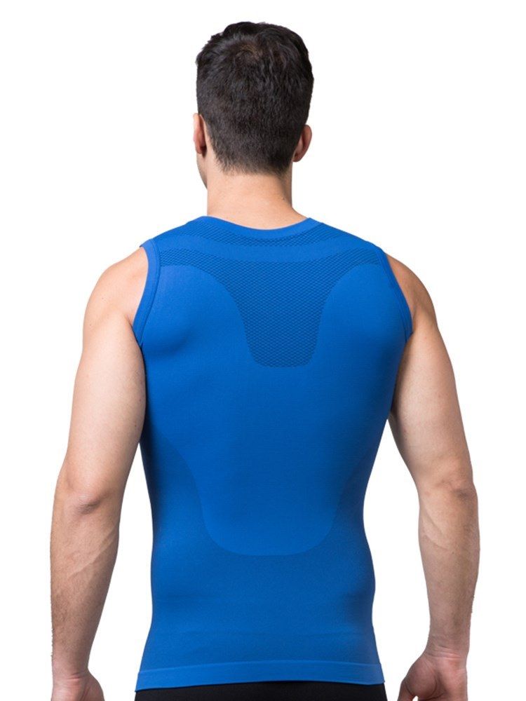 Seamless Quick Dry Outdoor Sports Vest Topp För Män