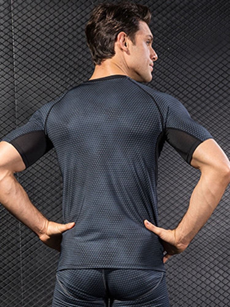Snabbtorkad Solid Pullover Löparsporttröjor