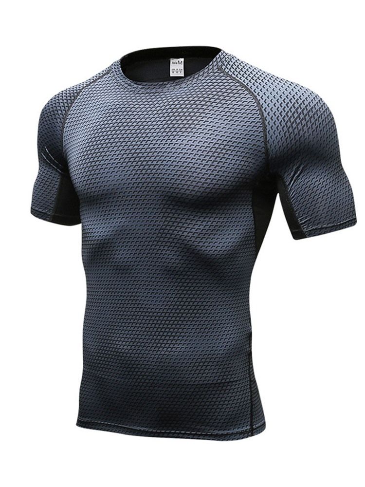 Snabbtorkad Solid Pullover Löparsporttröjor