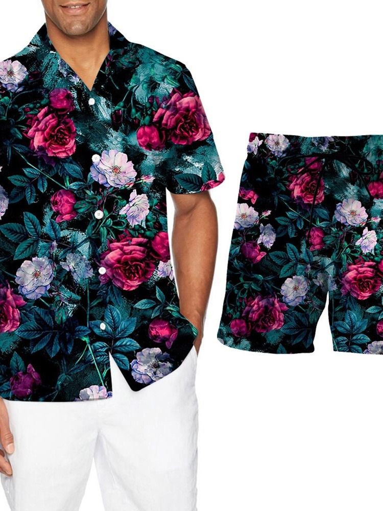Sommaroutfit Med Blommiga Byxor