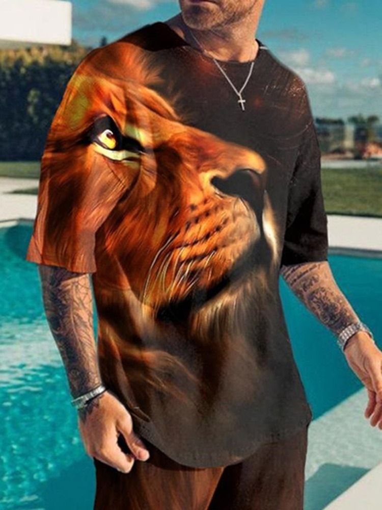 T-Shirttryck Casual Sommaroutfit