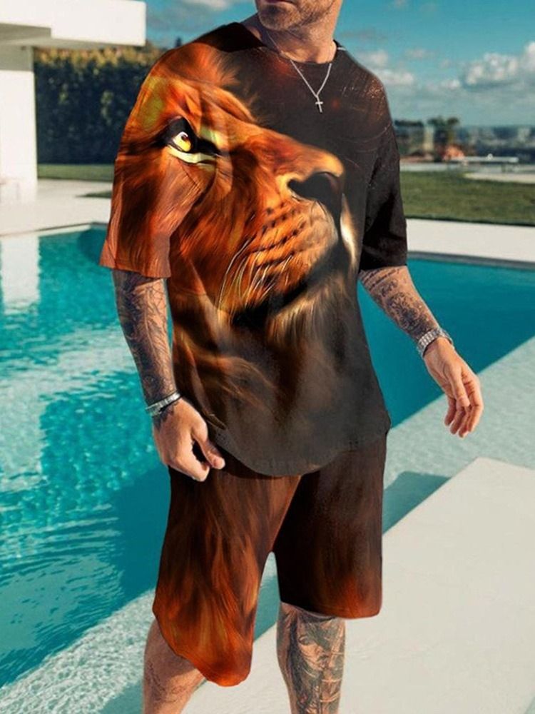 T-Shirttryck Casual Sommaroutfit