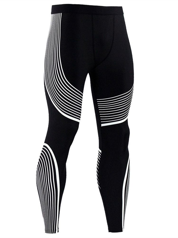Träningsleggings Med Andningsförmåga För Män För Män