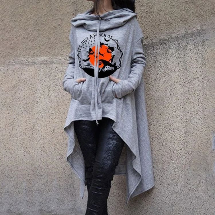 Pocket Hooded Long Sleeve Hoodie