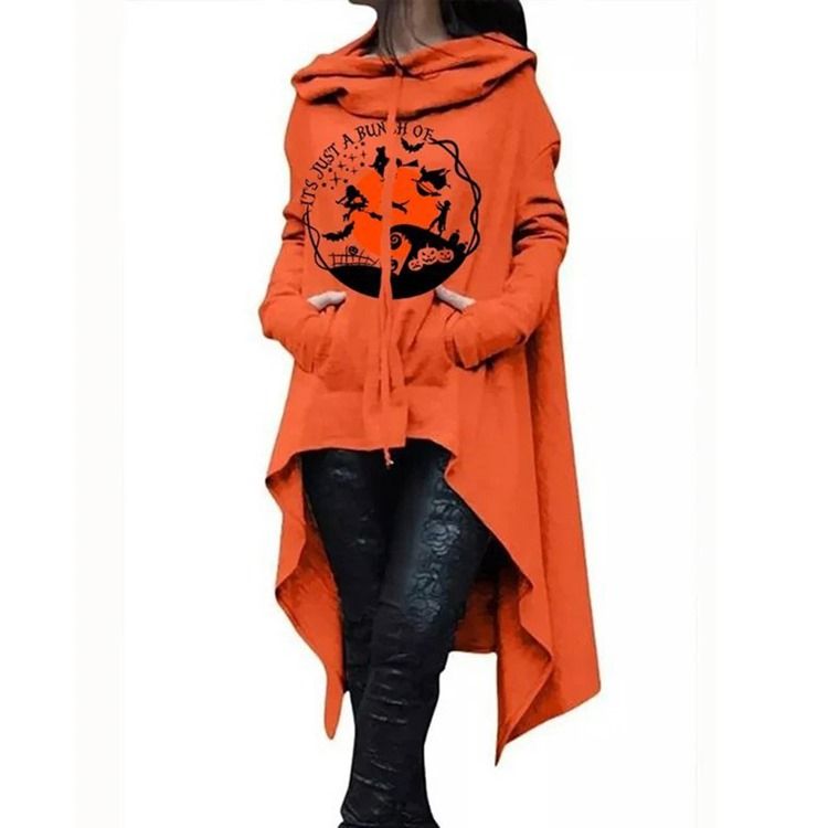 Pocket Hooded Long Sleeve Hoodie