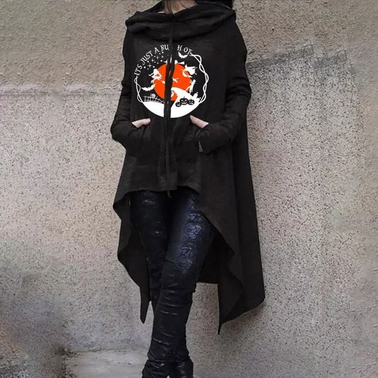 Pocket Hooded Long Sleeve Hoodie