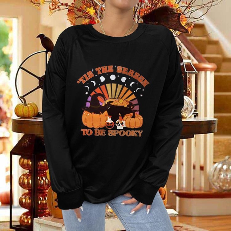 Tryck Raglan Ärm Bokstav Rundhals Standard Hoodie