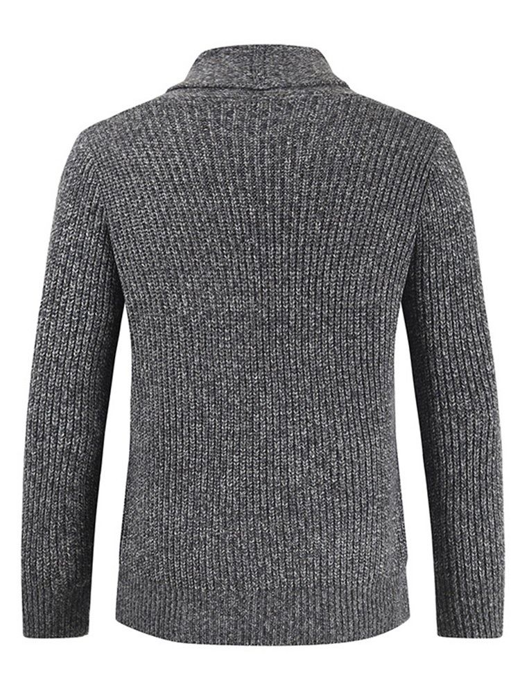 En Vanlig Hösttröja Med Slätslag