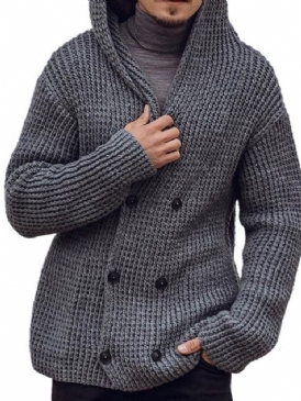 Huva Vanlig Standard Vinter Slim Sweater