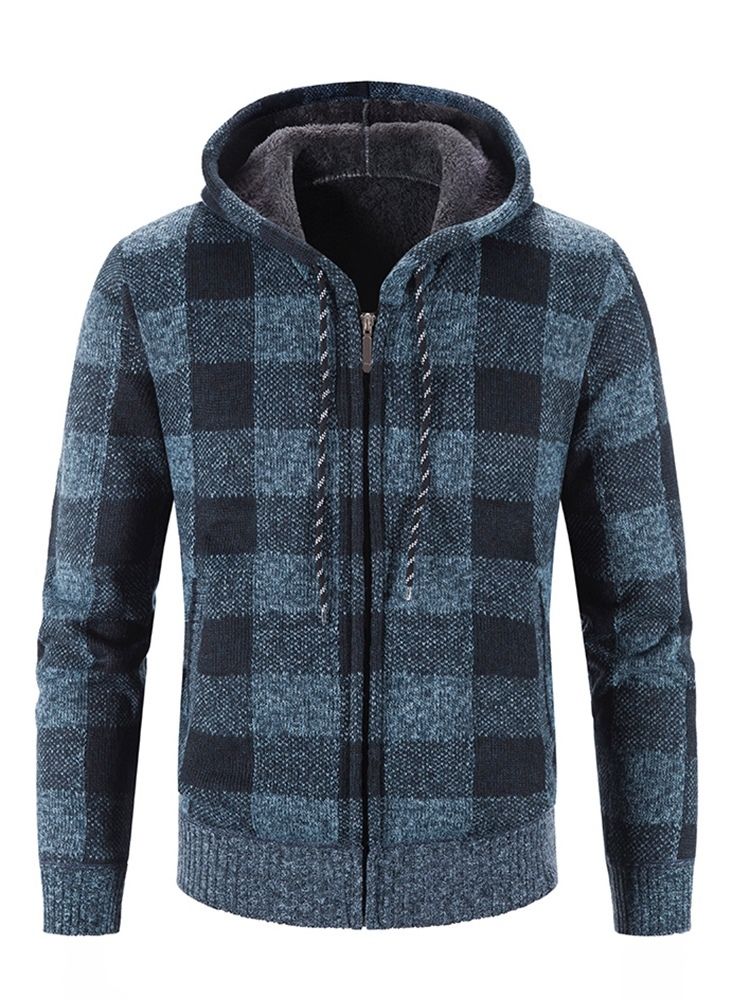 Rutig Standard Huva Casual Slim Sweater