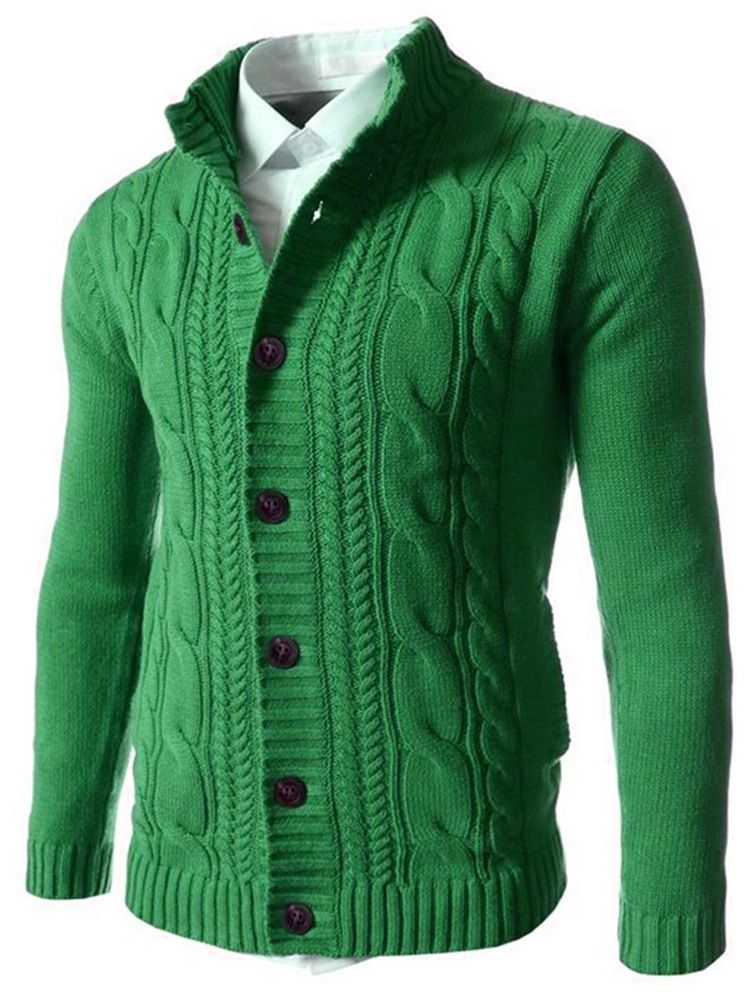 Ståkrage Enkel Standard Vinter Slim Sweater