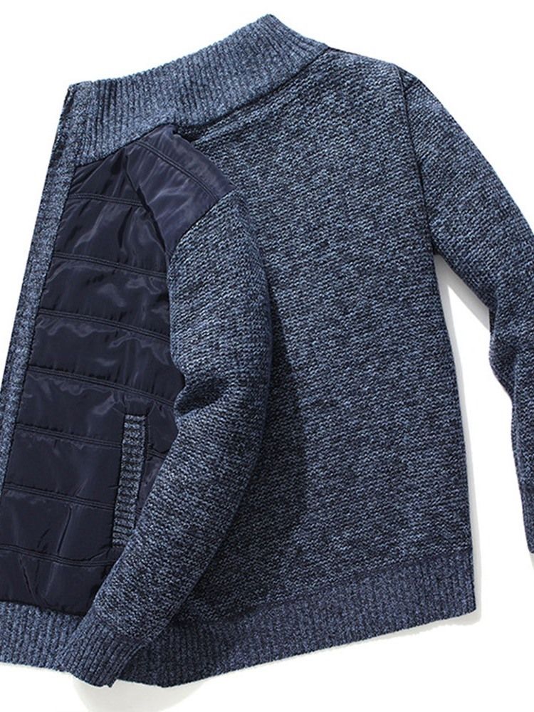 Ståkrage Standard Patchwork Slim Vintertröja