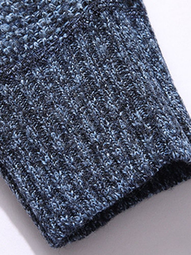 Ståkrage Standard Patchwork Slim Vintertröja