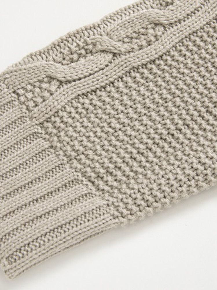 Standard Patchwork Slim Vintertröja