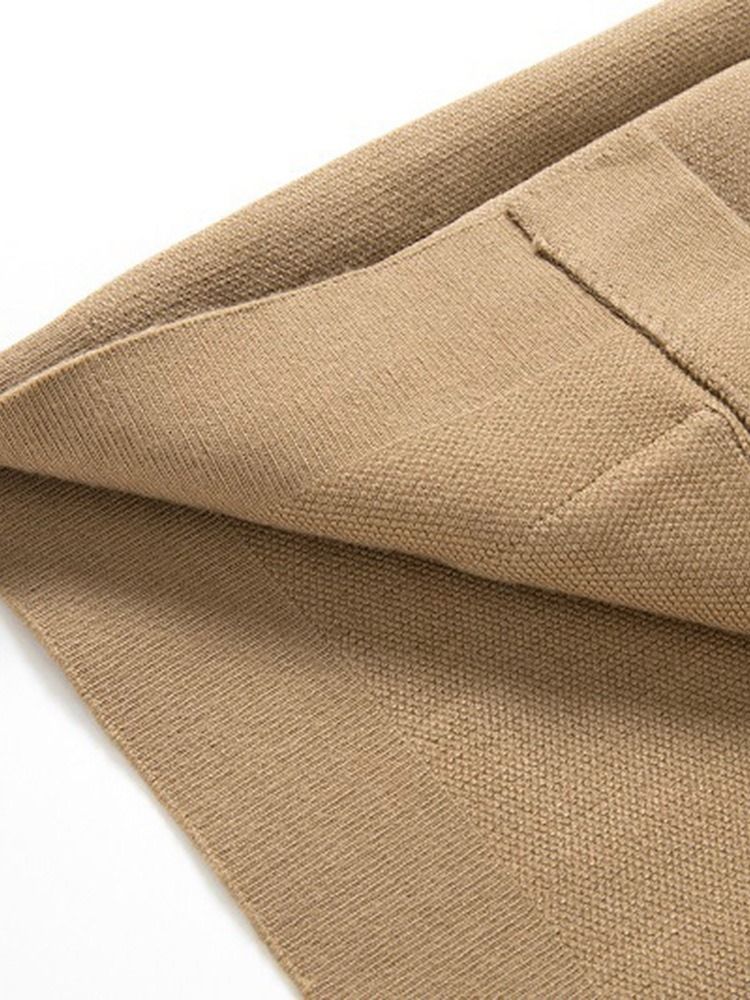 Standard Pocket Color Block Casual Herrtröja