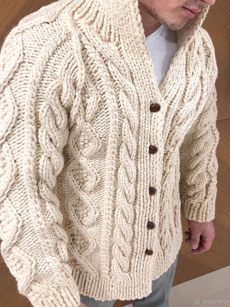 Turtleneck Standard Enkel Enkelknäppt Slim Sweater