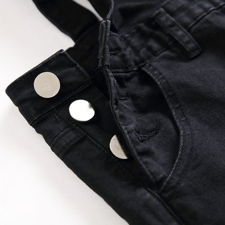 Hellängd Rak European Jumpsuits Overaller För Män