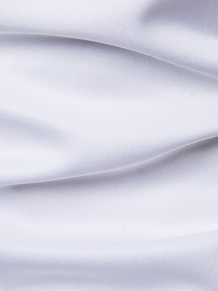 Blommig Tryckt Slim Button Up Lapel Mäns Casual Klänning Shirts