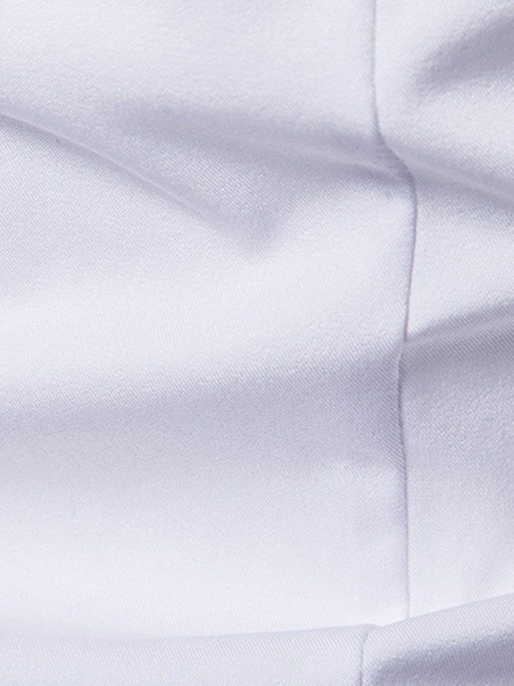 Broderitryckta Slim Button Up Mäns Fritidsskjortor