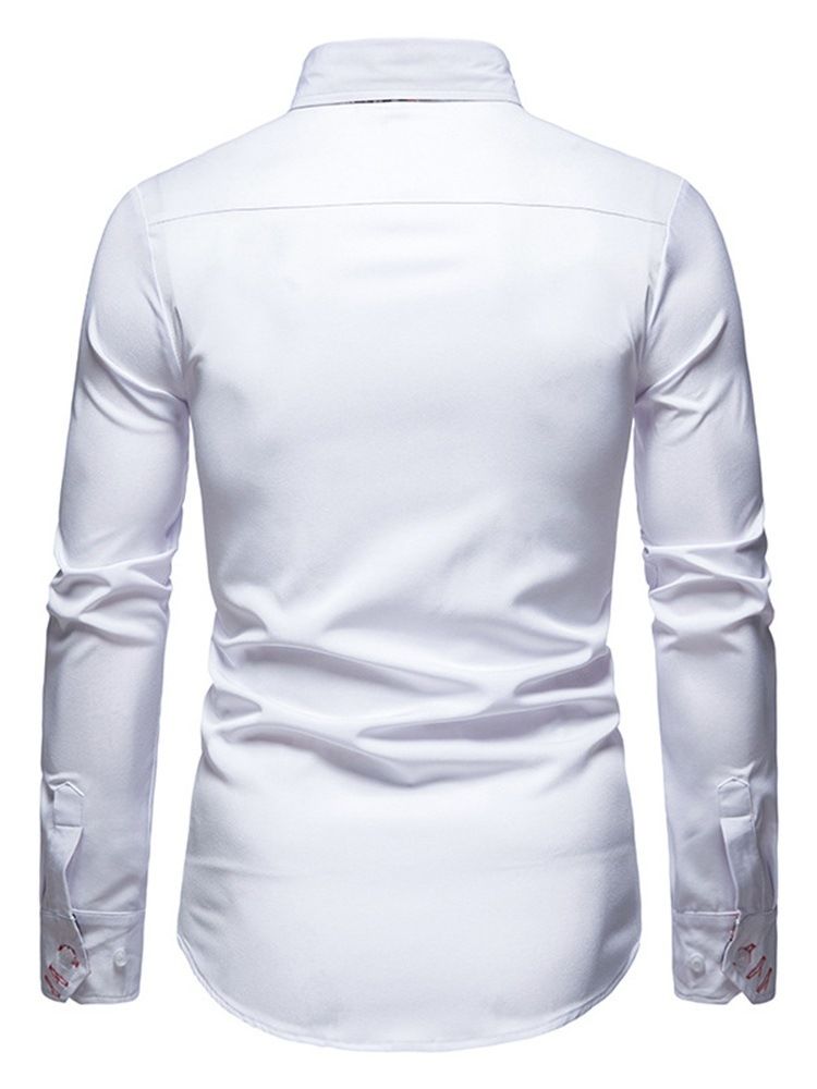 Casual Lapel Slim Fall Shirt