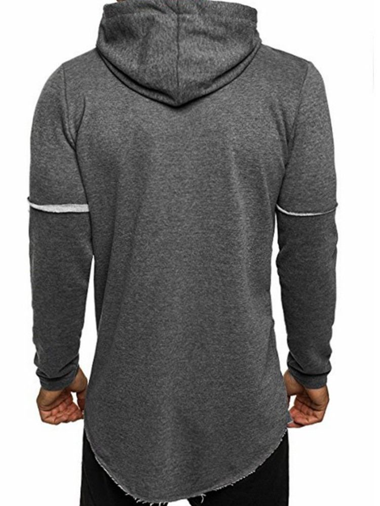 Pullover Slim-Huvtröjor För Herr