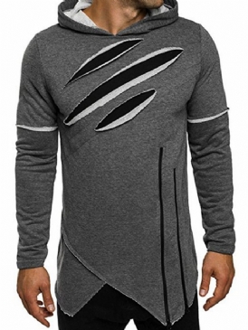 Pullover Slim-Huvtröjor För Herr