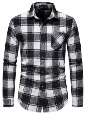 Rutig Casual Lapel Slim Fall Shirt