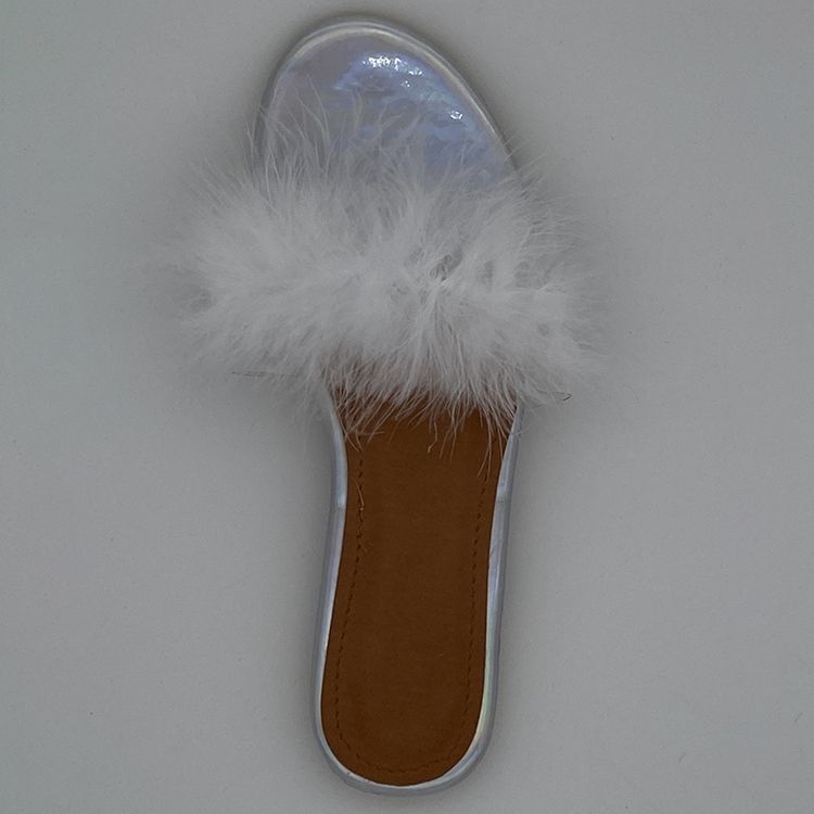 3D-Platta Med Slip-On Söta Damtofflor
