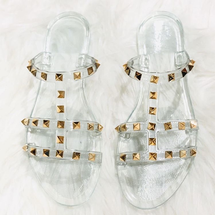 T-Band Slip-On Rivet Damtofflor