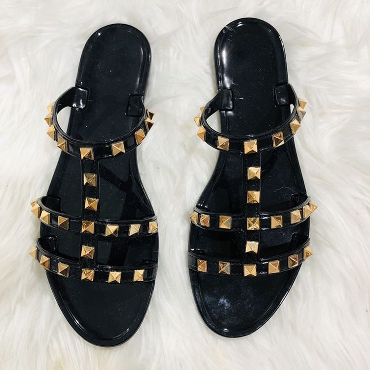 T-Band Slip-On Rivet Damtofflor