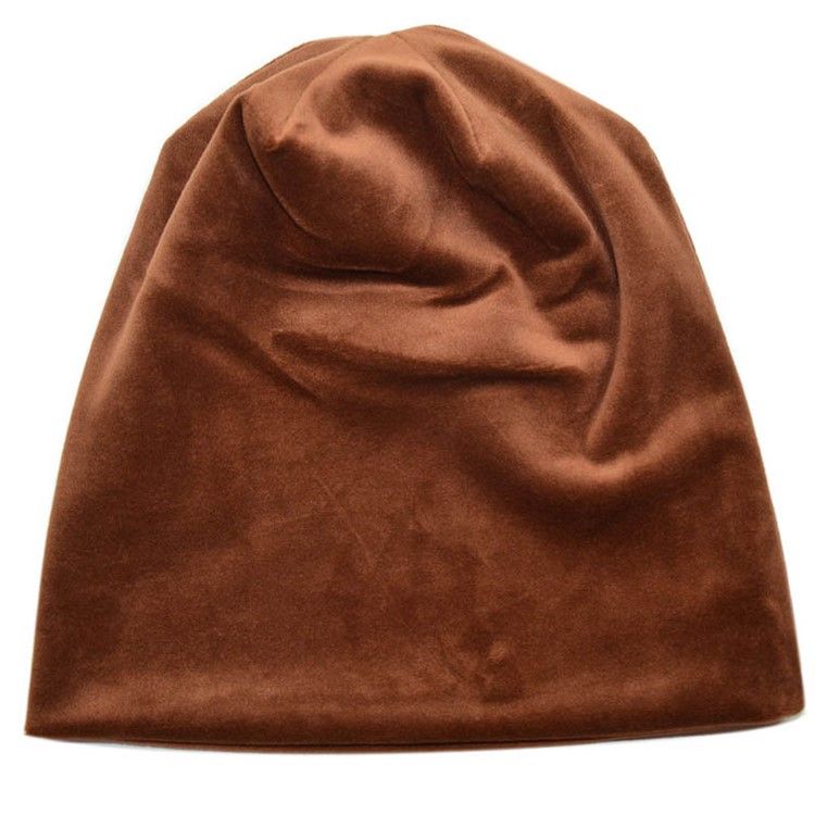 Casual Velvet Vinter Plain Hat