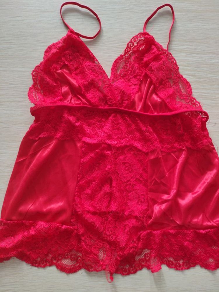 Plain Patchwork Backless Satin Pyjamas Camisole Short Sets