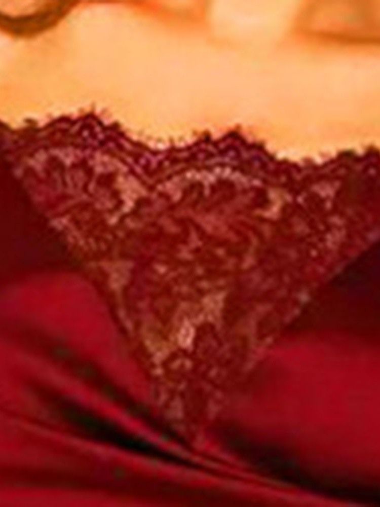 Satin Pyjamas Cami Set För Kvinnor Sexiga Nattkläder Pjs Set