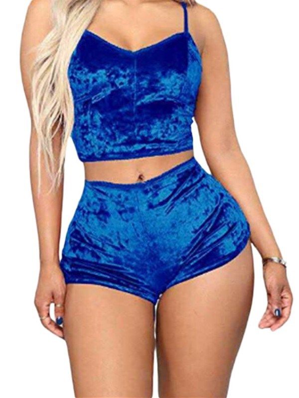 Spandex Sleep Top Dam Pyjamas Suit Pyjamas Set