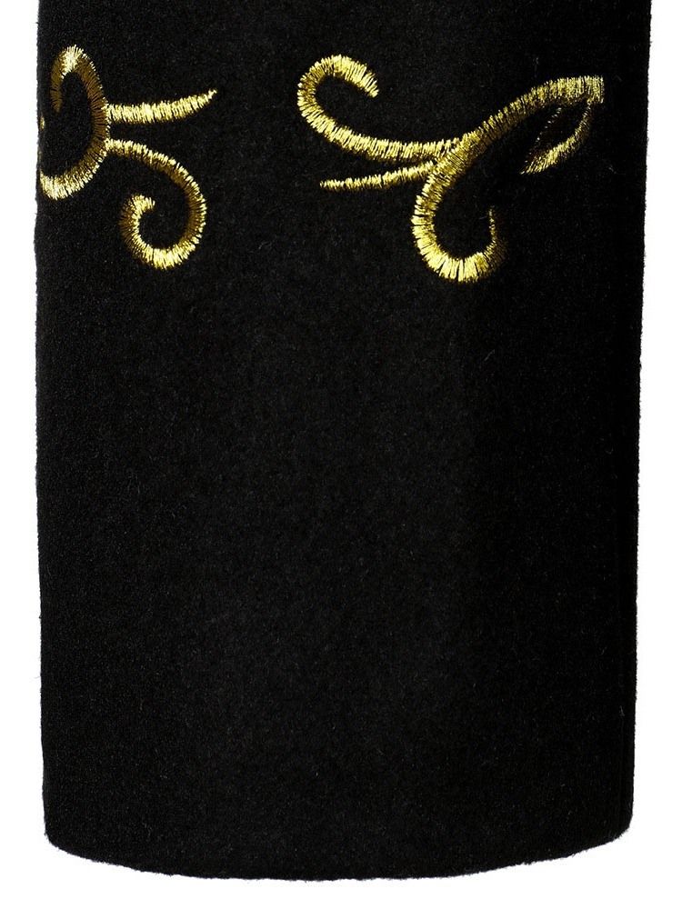 Broderi Blommig Standard Winter England Coat