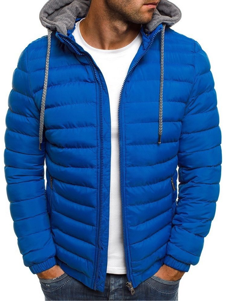 Dragkedja Standard Plain Zipper Sports Dunjacka