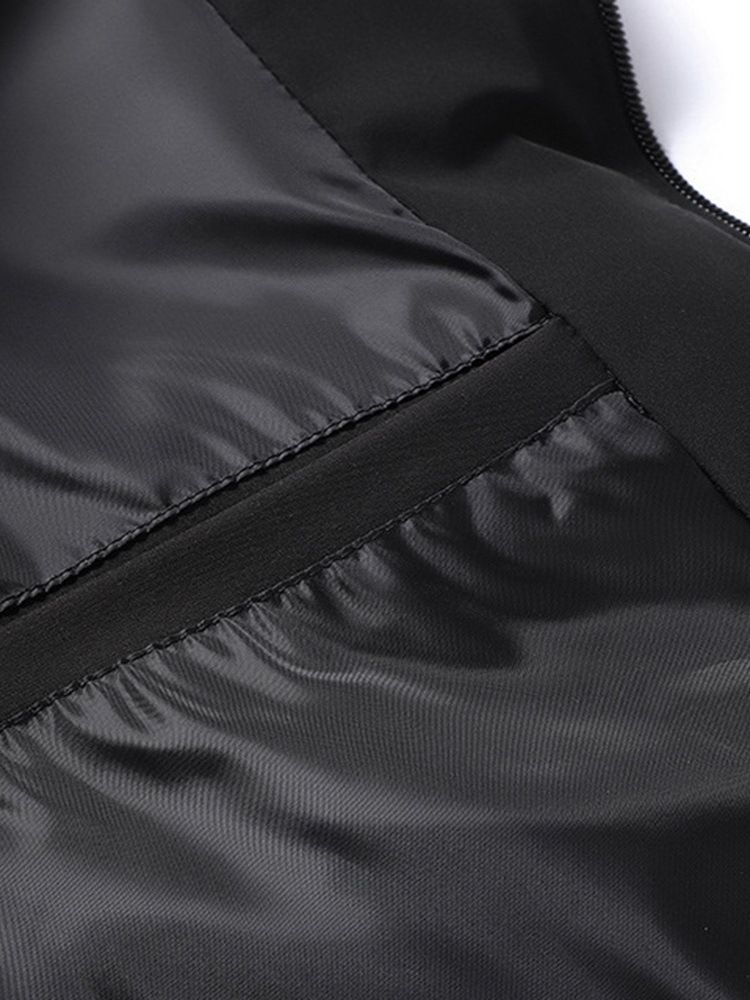 Hooded Standard Zipper Zipper Casual Dunjacka