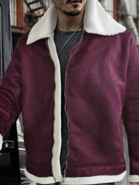 Lapel Standard European Zipper Down Jacket