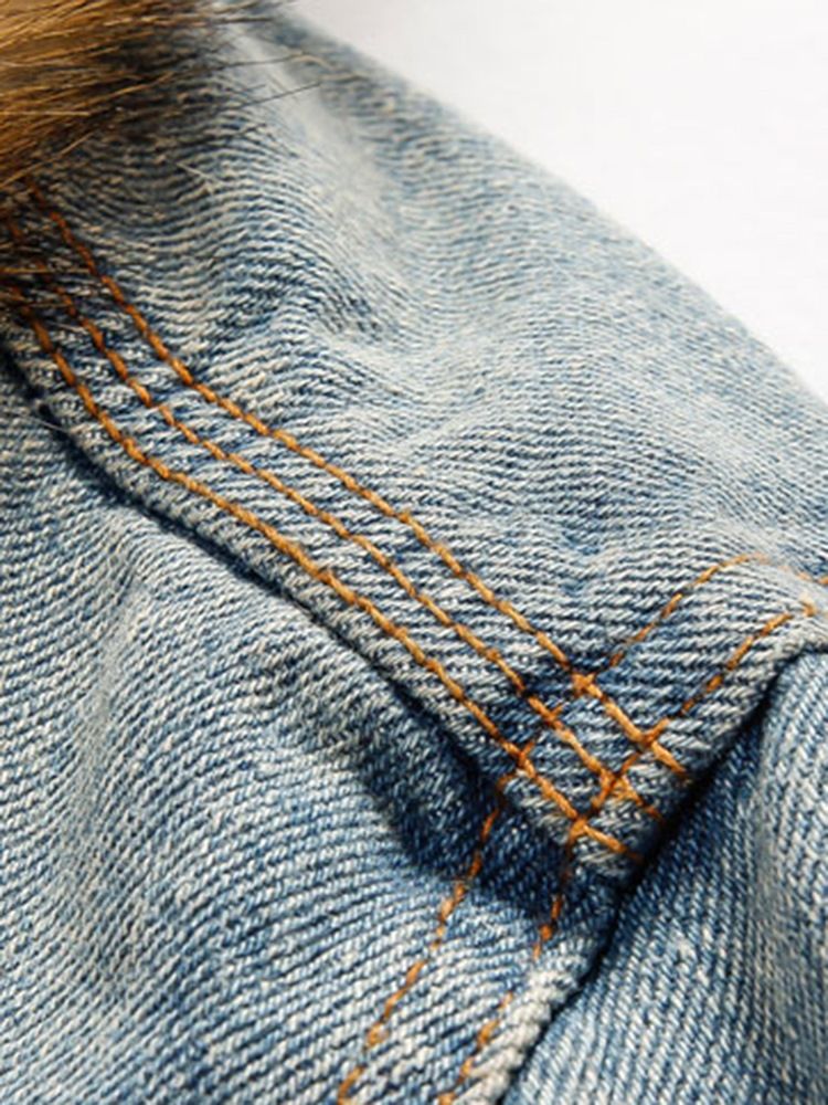 Lapel Tjock Slim Enkelknäppt Herrjacka