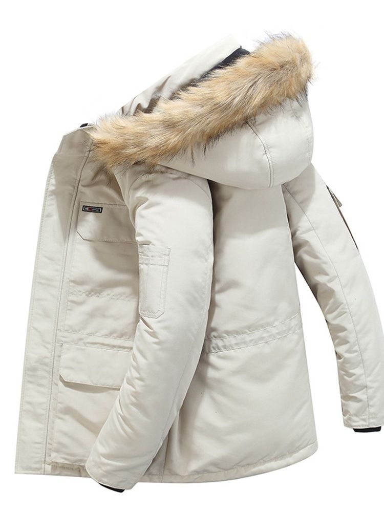 Pocket Standard Zipper Casual Dunjacka