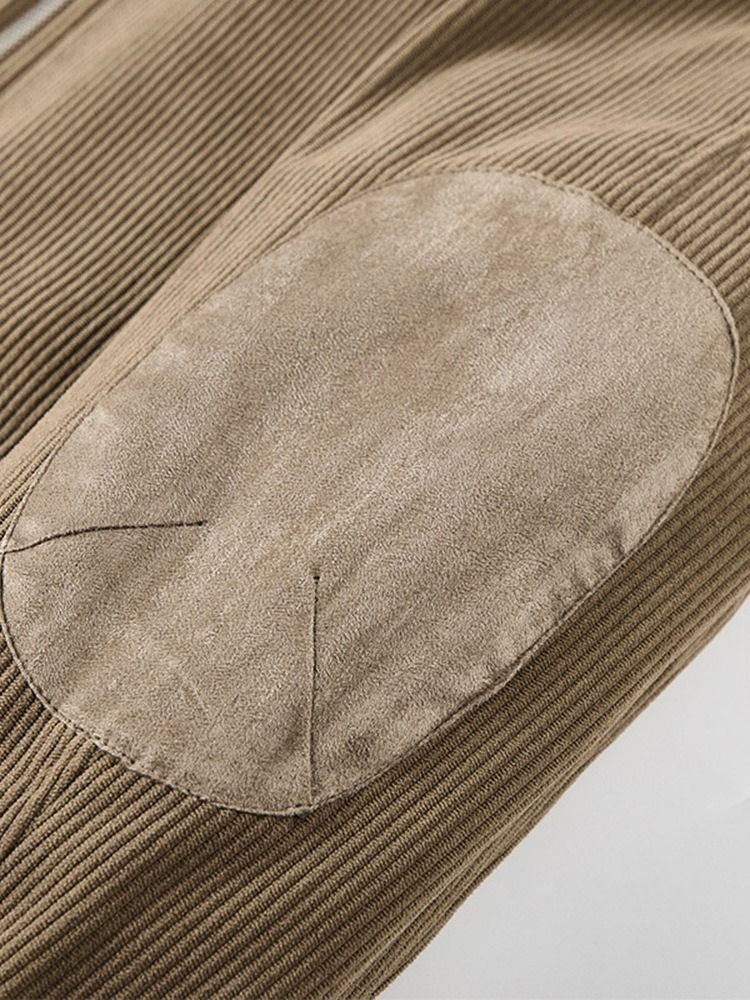 Ståkrage Patchwork Dunjacka Med Standard Blixtlås