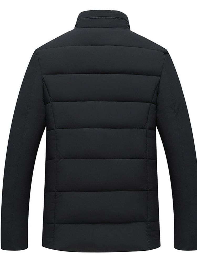 Standard Dragkedja Vanlig Casual Dragkedja Dunjacka
